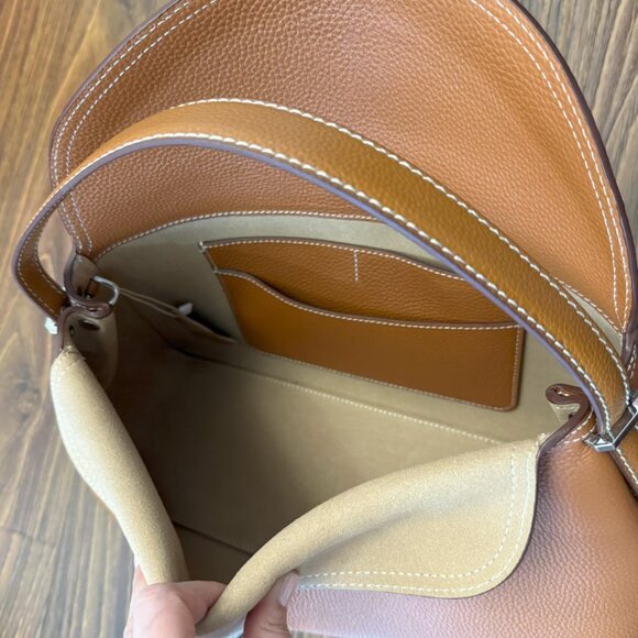 Grain Cowhide Bag, Medium and Small Leather Bag - NWOT - Picture 3 of 4